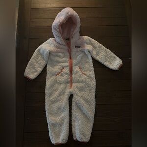 Eddie Bauer Plush Baby Girl Onesie